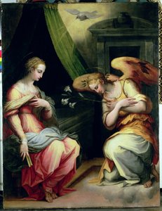 The Annunciation by Giorgio Vasari